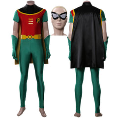 Teen Titans Robin Cosplay Kostüm Jumpsuit Halloween Karneval Outfits