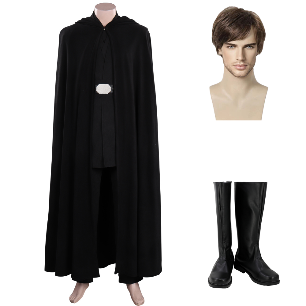 Luke Skywalker Kostüm Mando Cosplay Halloween Karneval Outfits