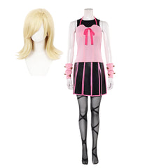 Lucy Steel Outfit JoJo's Bizarre Adventure Lucy Cosplay rosa Kostüm