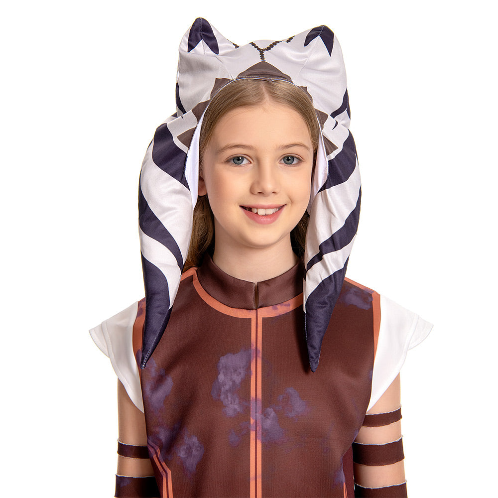 Kinder Tales of the Jedi Cosplay Ahsoka Tano Kostüm Halloween Karneval Outfits