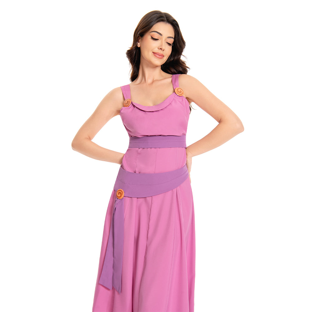 Hercules‎ Megara Kleid Cosplay Kostüm Halloween Karneval Outfits