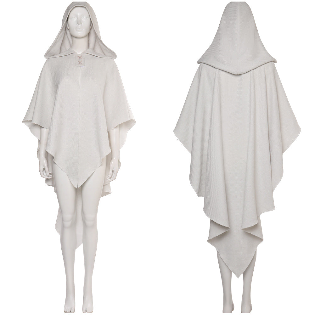 Ahsoka Ahsoka Tano grau Umhang Cosplay Kostüm Halloween Karneval Outfits