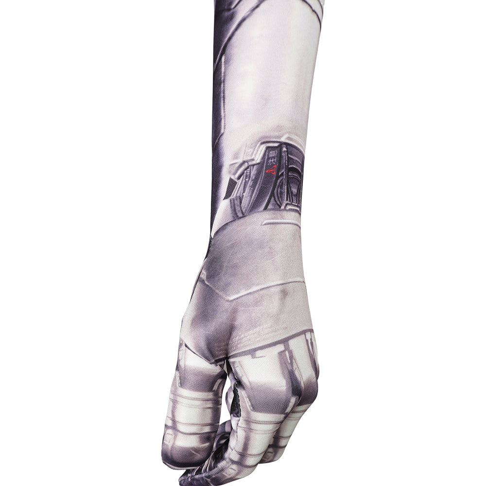 Cyberpunk 2077 Silverhand Johnny gedruckt Weste Cosplay Kostüm