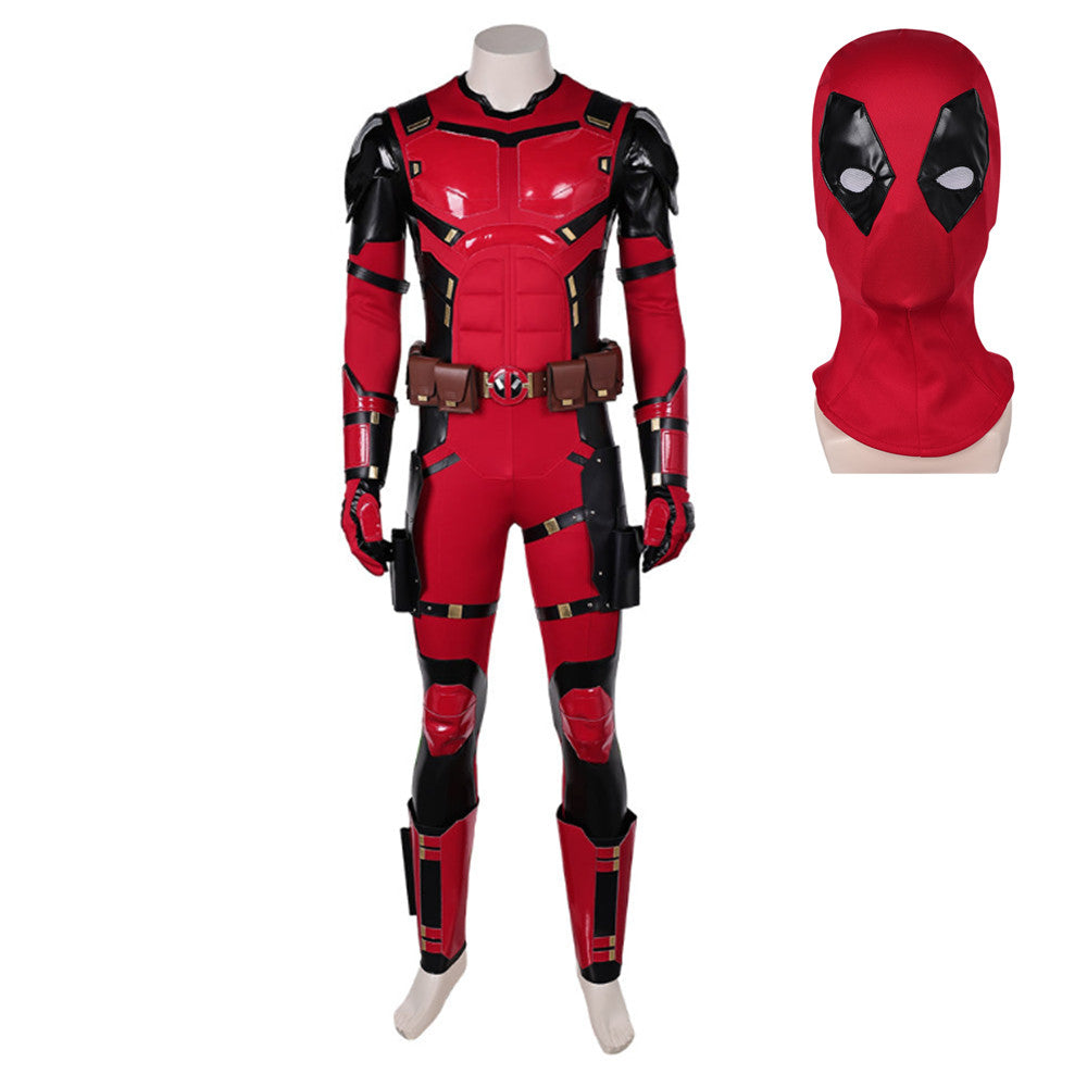 Wade Wilson Deadpool Cosplay Kostüm Halloween Karneval Outfits