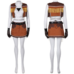 Final Fantasy VII Remake Tifa Lockhart Cosplay Kostüm Der Cowboy Kostüm Halloween Karneval Kostüm