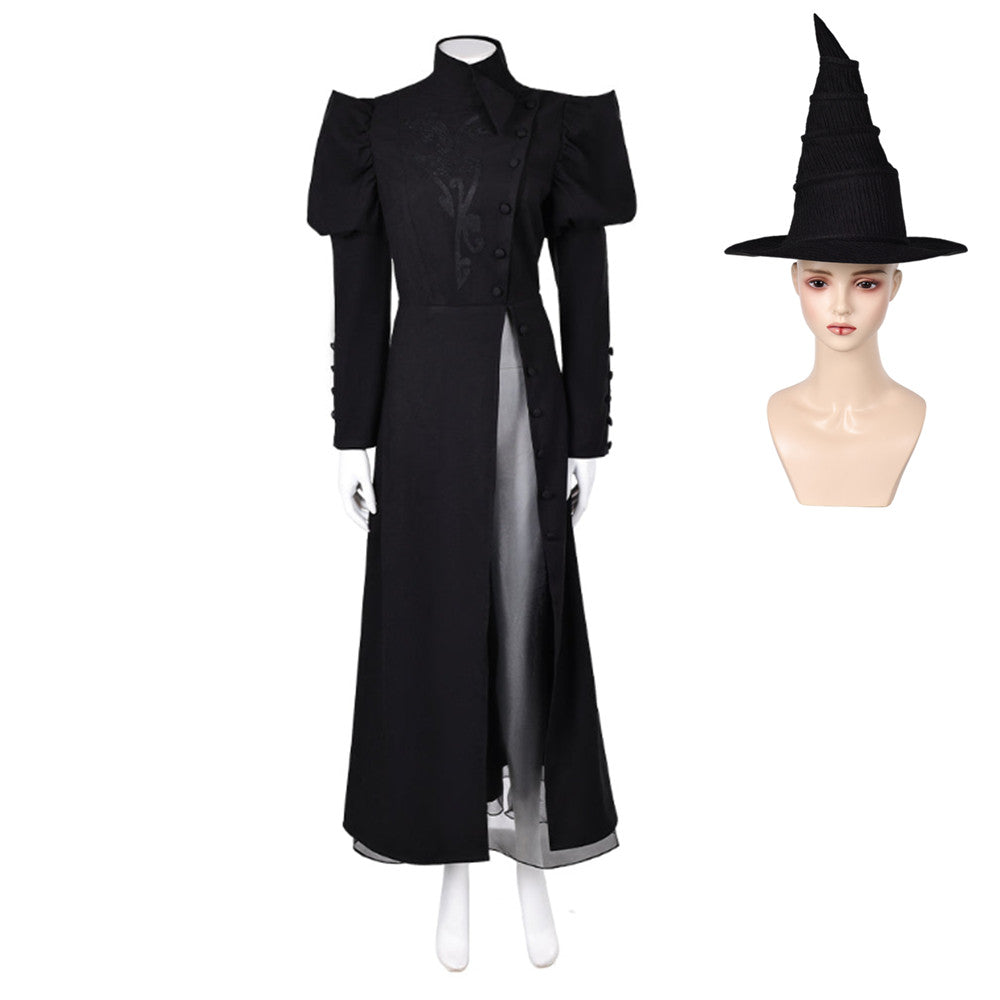 Wicked Hexe Elphaba schwarz Cosplay Kostüm Set