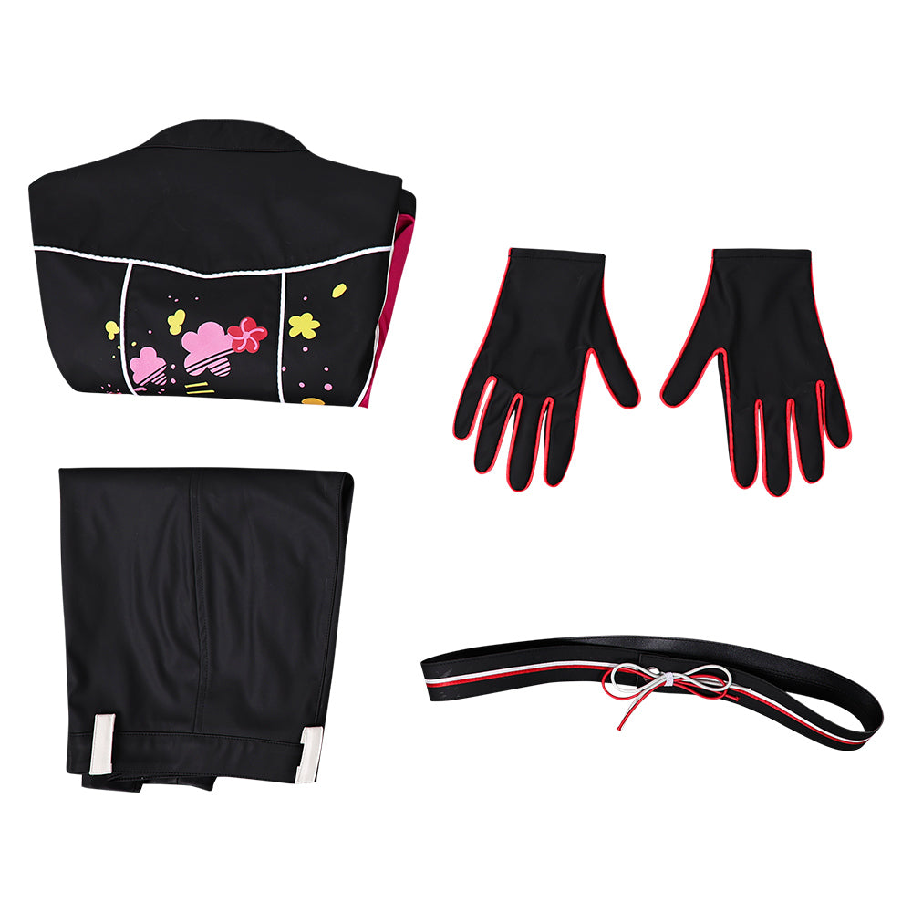 Fatal Fury: City of the Wolves Mai Shiranui schwarz Cosplay Kostüm Set