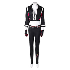 Fatal Fury: City of the Wolves Mai Shiranui schwarz Cosplay Kostüm Set