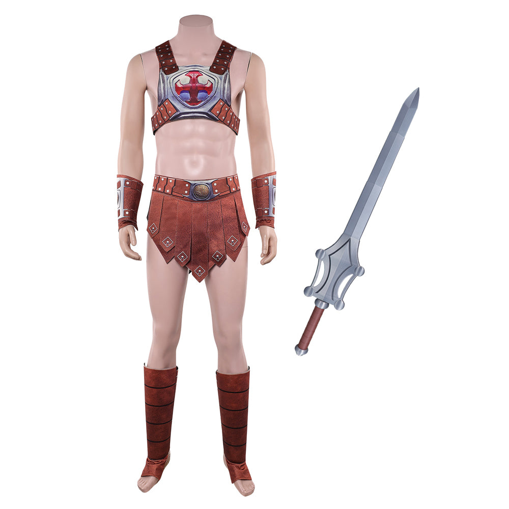 Adam Glenn Kostüm Masters of the Universe 2026 He-Man Cosplay Outfit