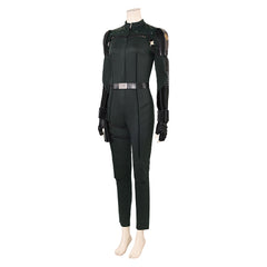 Thunderbolts 2025 Yelena Belova schwarz Kostüm Cosplay Halloween Karneval Outfits