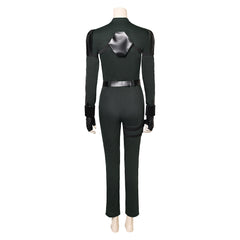 Thunderbolts 2025 Yelena Belova schwarz Kostüm Cosplay Halloween Karneval Outfits