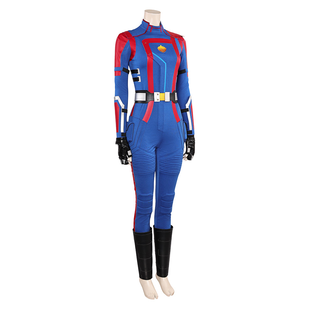 Mantis blau Jumpsuit Mantis Cosplay Kostüm