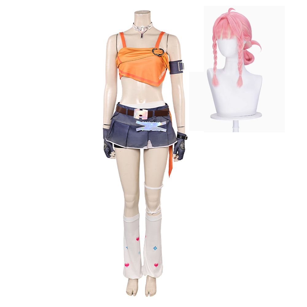 Mercy Overwatch FEARLESS Kostüm Cosplay Outfits