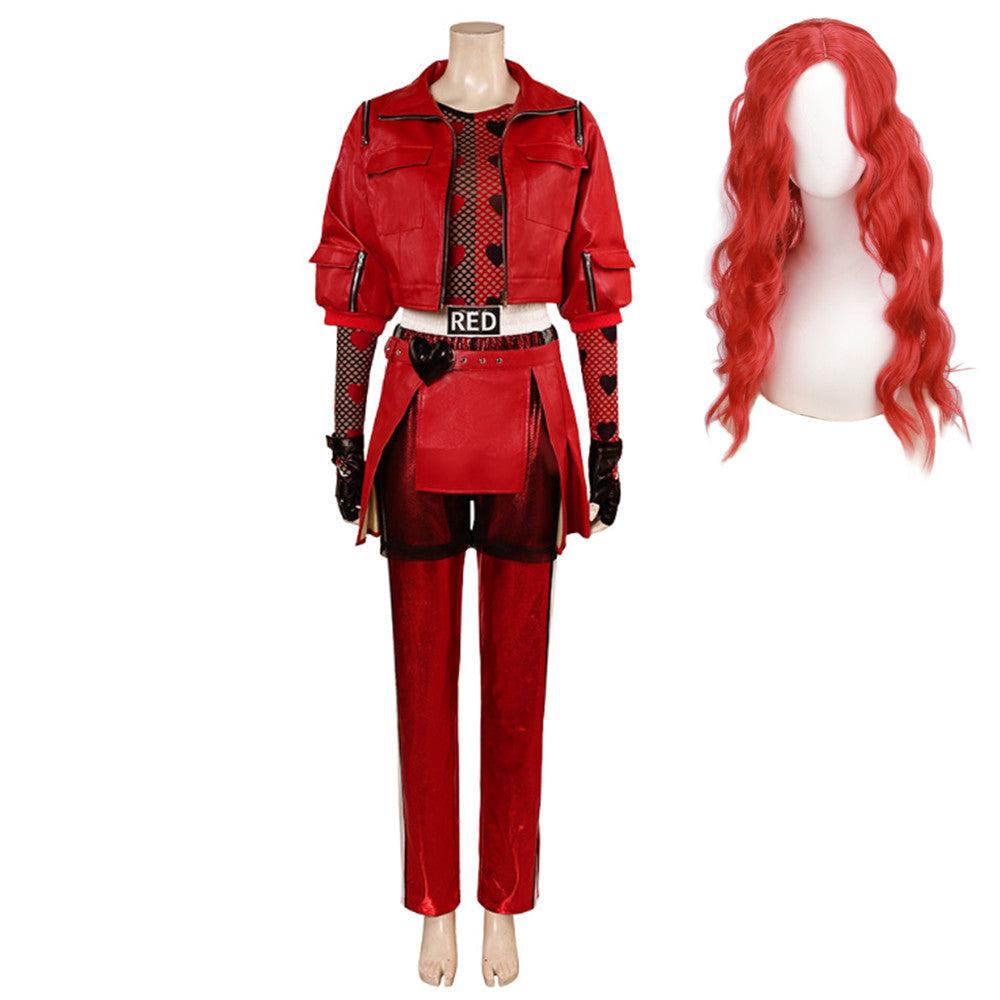 Descendants: The Rise of Red Red Kostün Cosplay Outfits