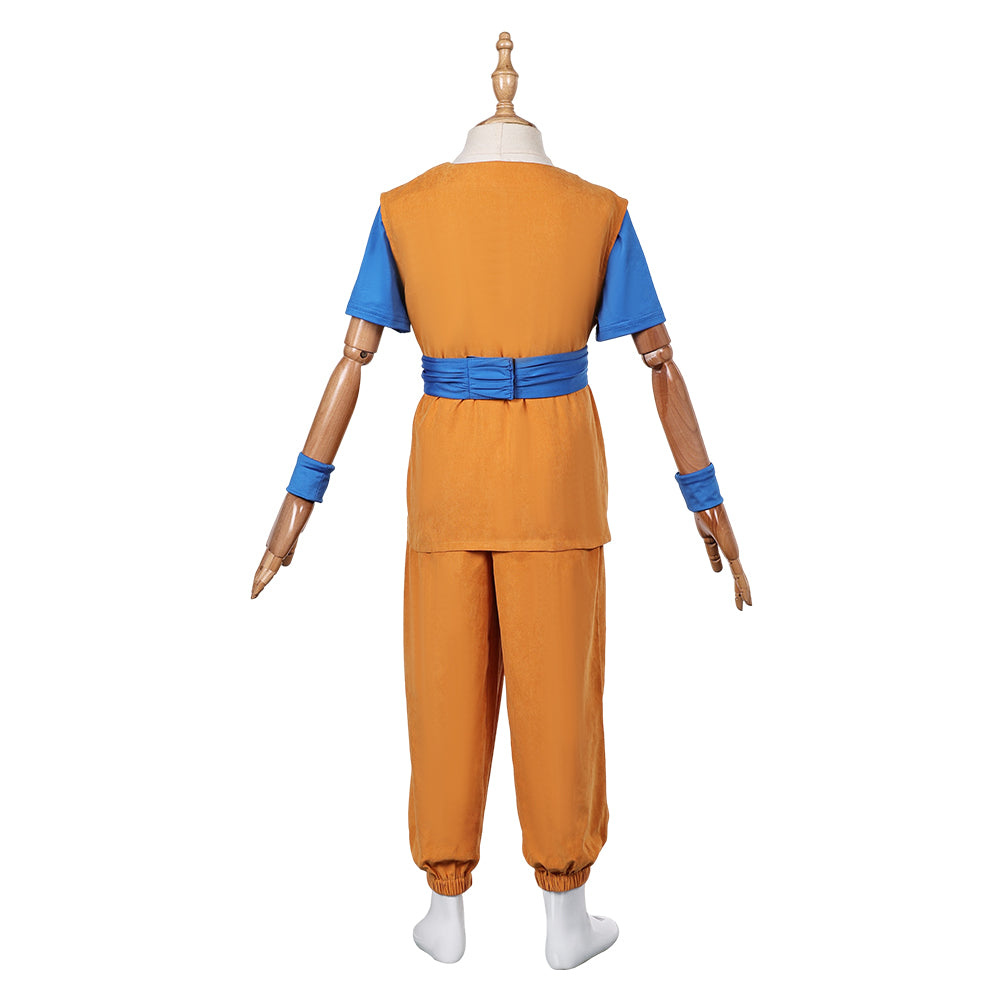 Kinder Dragon Ball Son Goku Kostüm Cosplay Halloween Karneval Kostüm