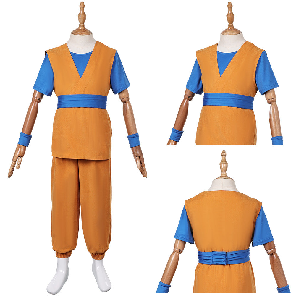 Kinder Dragon Ball Son Goku Kostüm Cosplay Halloween Karneval Kostüm