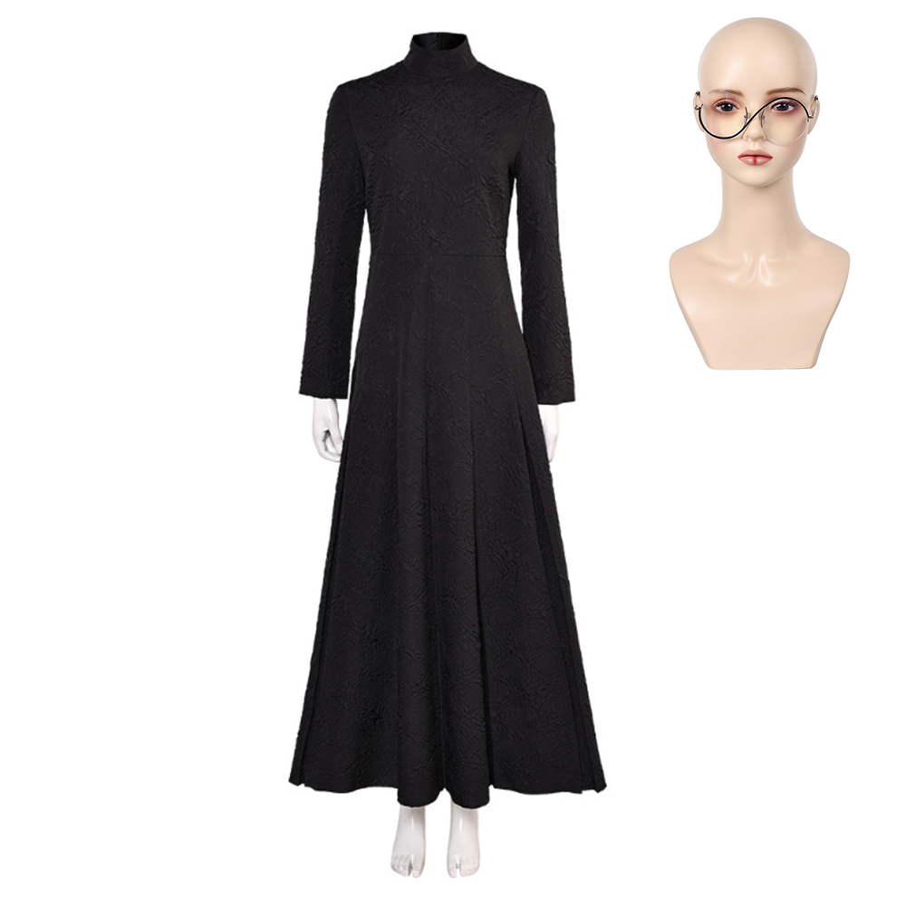 Hexe Elphaba schwarz Kostüm Wicked Elphaba Cosplay Outfits