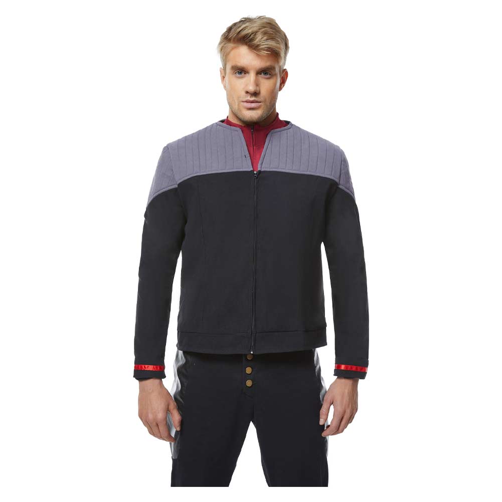 Star Trek Generations Captain Jean-Luc Picard Cosplay Kostüm Jacke