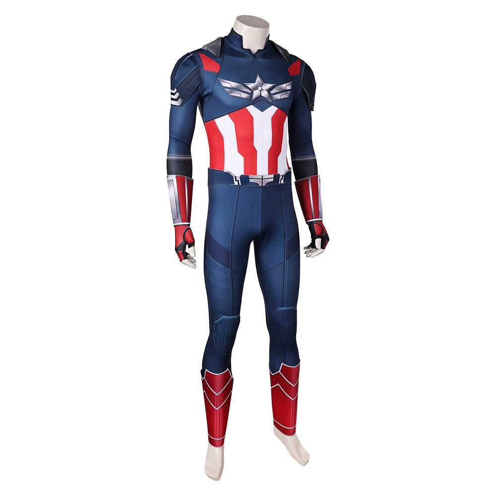 Captain America 2025 Brave New World Sam Wilson Captain America Cosplay Outfit Kostüm