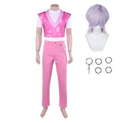 Mystery Saja rosa Kostüm Set K-Pop: Demon Hunters Saja Boys Mystery Saja Outfits