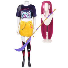 Huntrix Mira Kostüm Erwachsene Kpop Demon Hunters Mira Cosplay Outfits