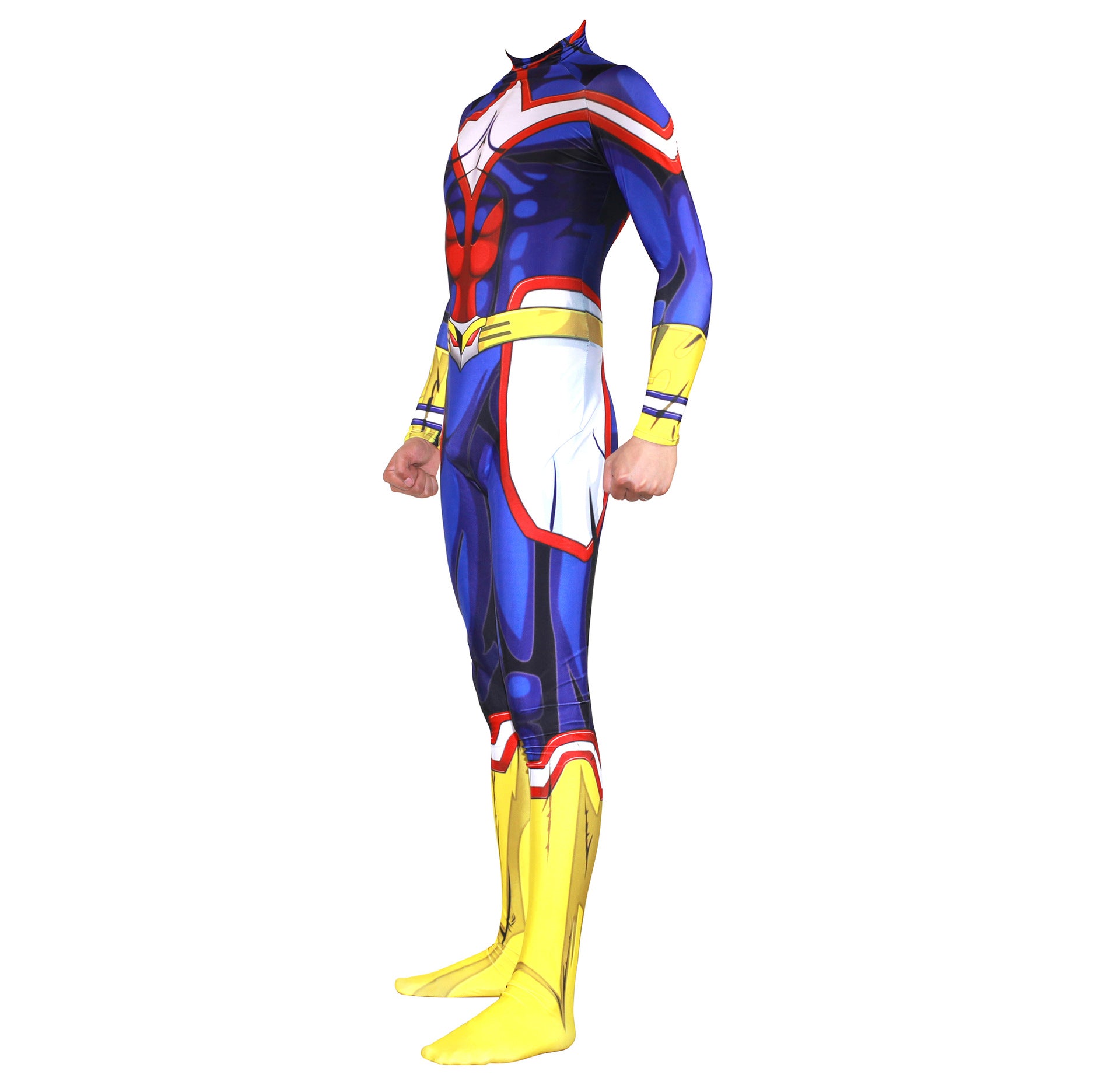 Boku no Hero Academia BNHA All Might Jumpsuit Cosplay Kostüm