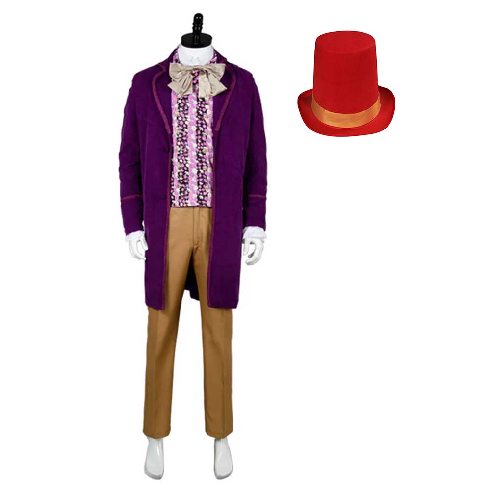 Willy Wonka and the Chocolate Factory 1971 Cosplay Kostüm - Full Set