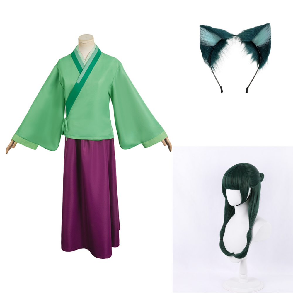 Costume Cosplay Bocguy Maomao - Tenue Complète Personnage, Pour Déguisement, Convention, Fête, Fan De L'anime