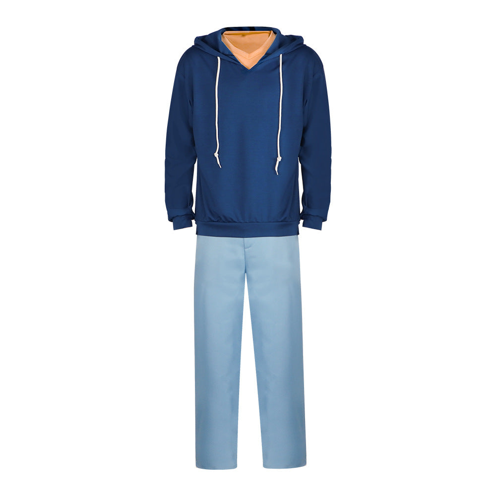 Solo Leveling Sung Jinwoo blau Kostüm Cosplay Outfits
