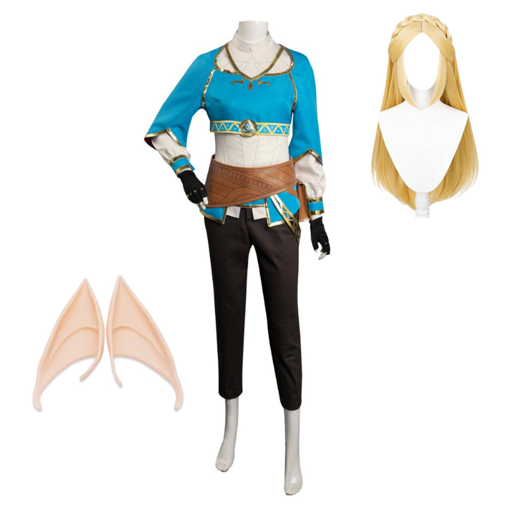 The Legend of Zelda Prinzessin Zelda Cosplay Kostüm Halloween Karneval Outfits