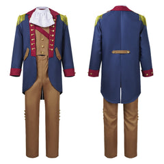 Männer Militär Offizier Kostüm Kolonial Uniform George Washington Outfits