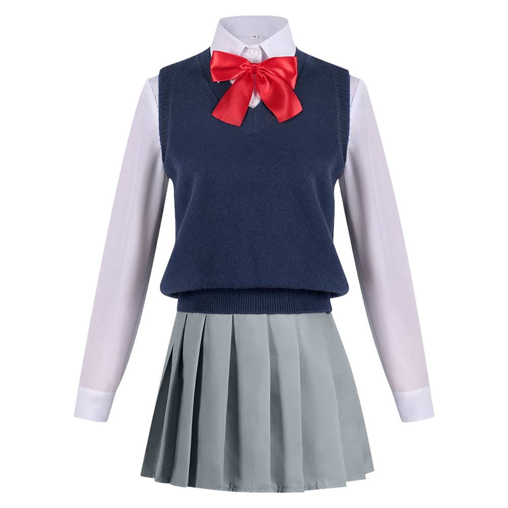 2.5 Dimensional Seduction Ririsa Amano Schuluniform Cosplay Kostüm Set