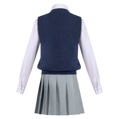 2.5 Dimensional Seduction Ririsa Amano Schuluniform Cosplay Kostüm Set