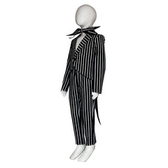 Kinder The Nightmare Before Christmas Jack Skellington Cosplay Kostüme Uniformen Halloween Karneval Anzug