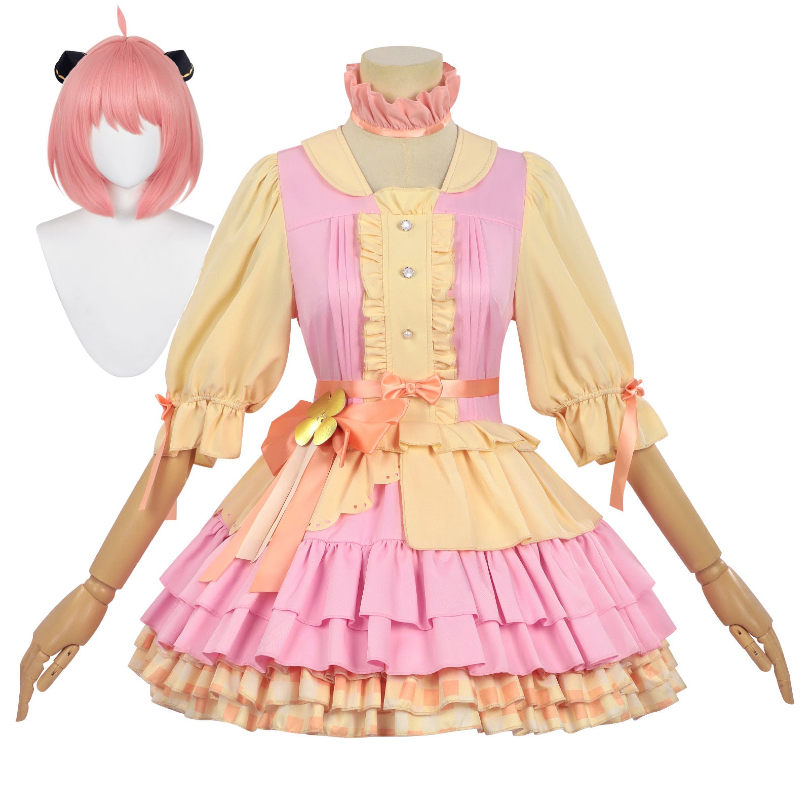 Anya Forger Kostüm Set Spy x Family Anya Forger Cosplay Outfit