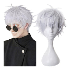 Jujutsu Kaisen Satoru Gojo Cosplay Perücke