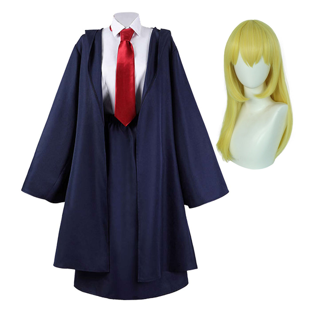 Mashle: Magic and Muscles Lemon Irvine blau Schuluniform Cosplay Halloween Karneval Kostüm