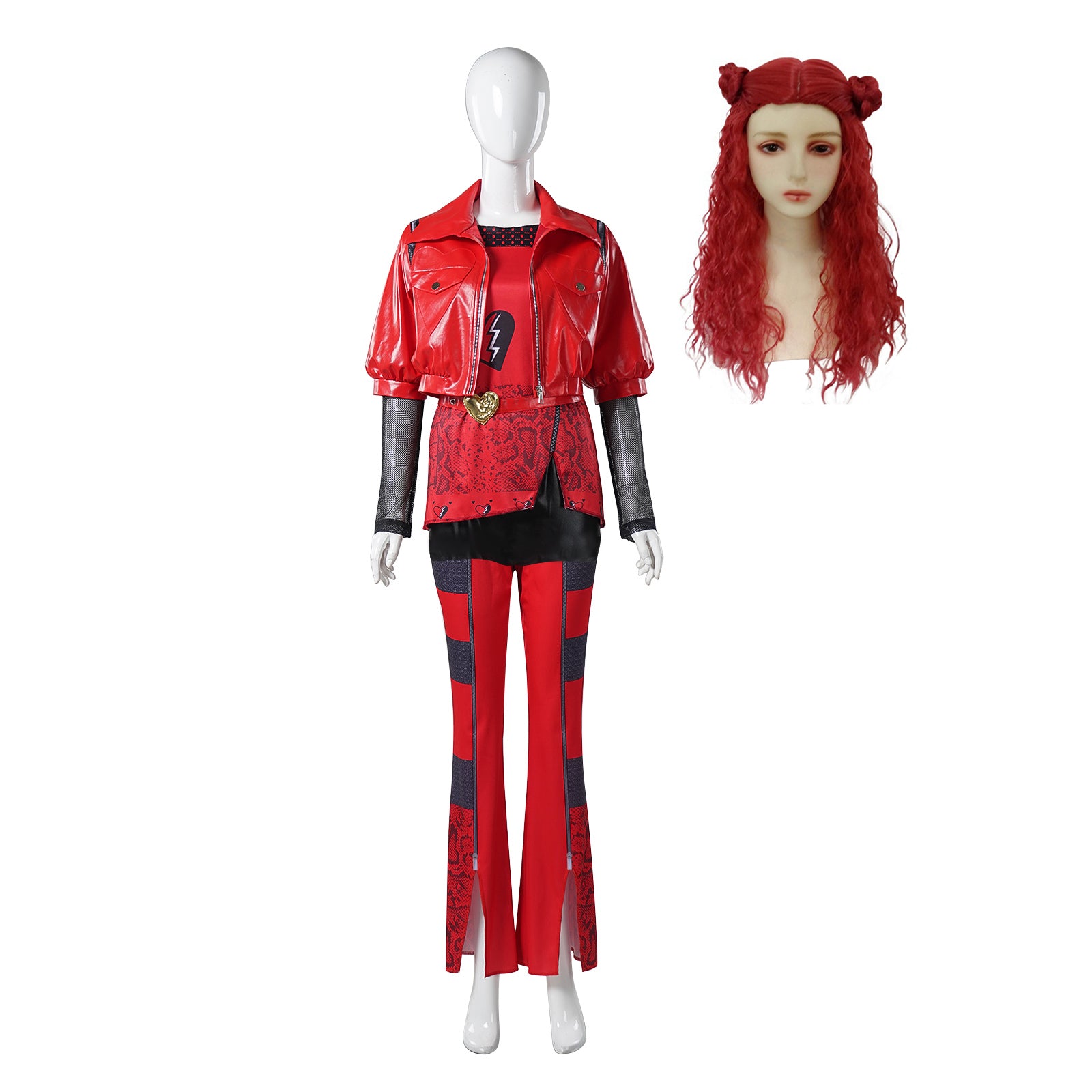 Descendants 2024 red Kostüm Descendants: The Rise of Red Cosplay Kostüm