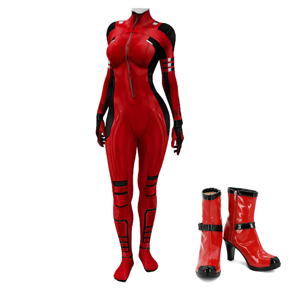 Deadpool & Wolverine (2024) Ladypool Jumpsuit Cosplay Kostüm