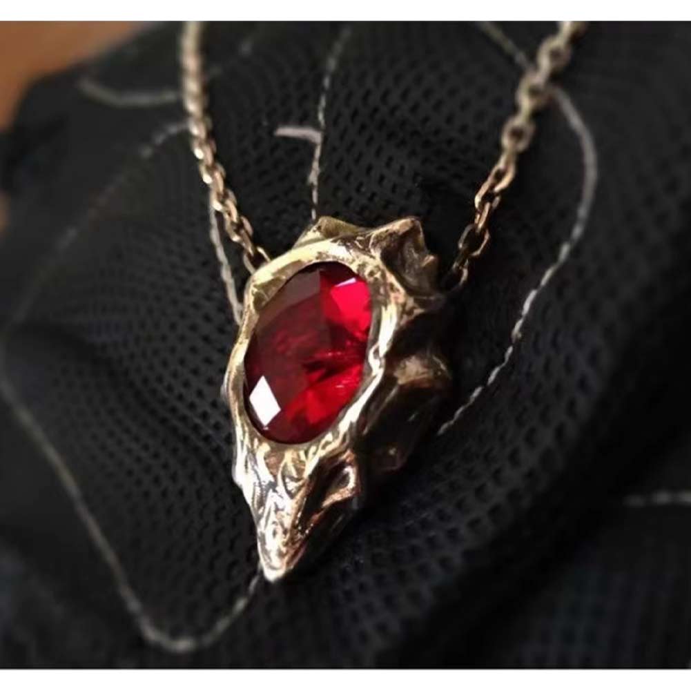 Devil May Cry 2025 Dante rot Halskette Cosplay Requisite