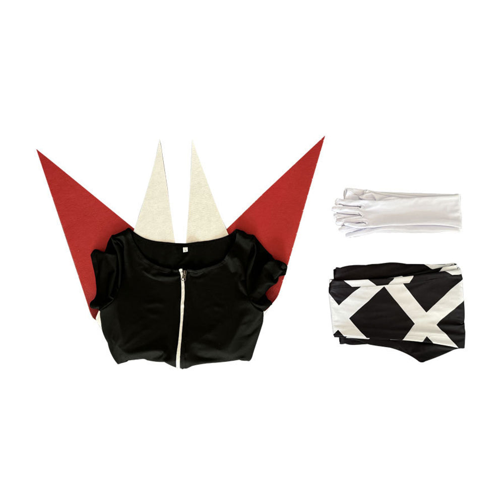 Carmilla Carmine Kostüm Hazbin Hotel Cosplay Outfits