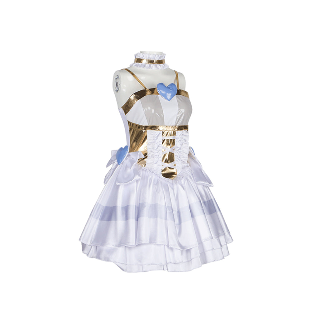 Panty & Stocking with Garterbelt Stocking Angel weiß Cosplay Kostüm Set