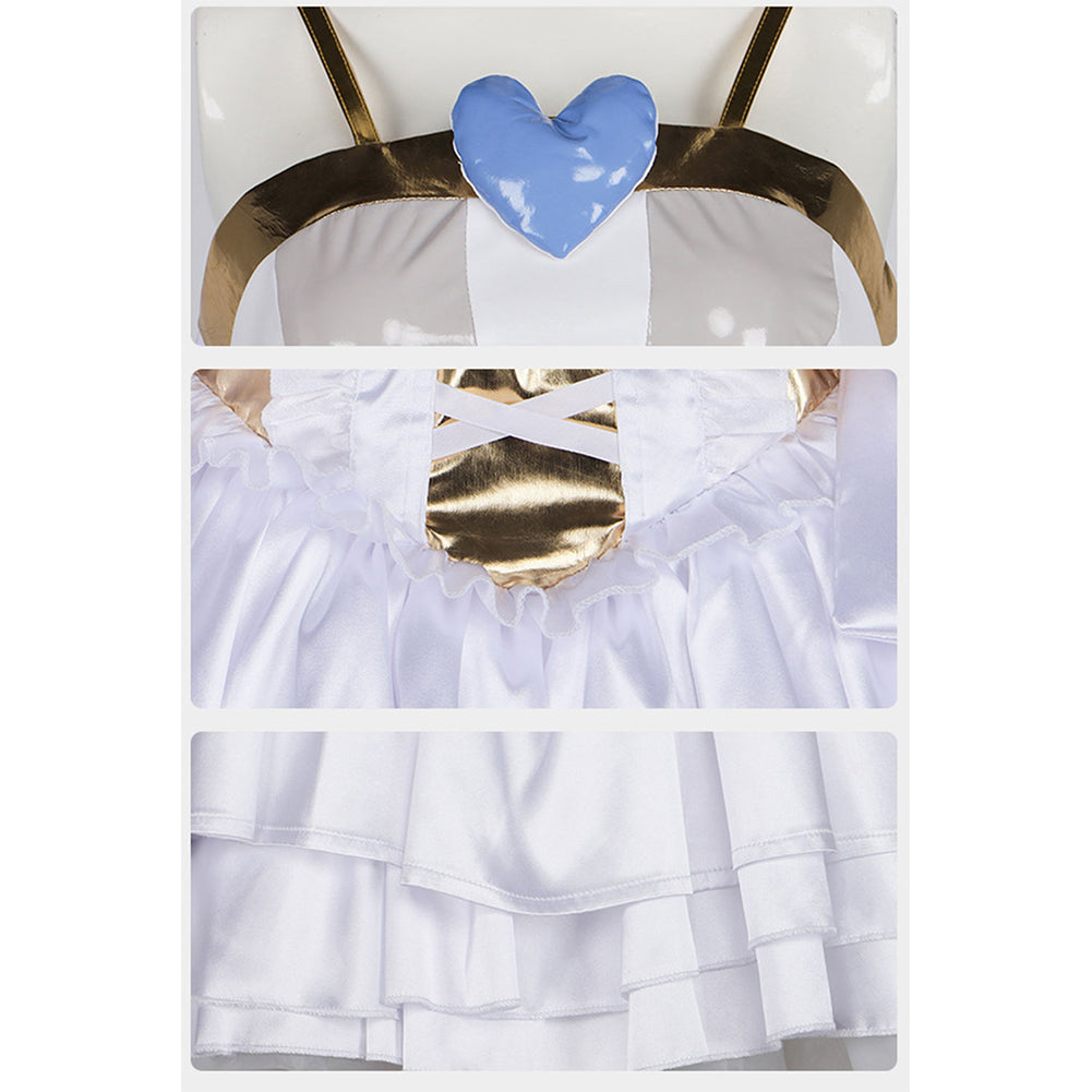 Panty & Stocking with Garterbelt Stocking Angel weiß Cosplay Kostüm Set