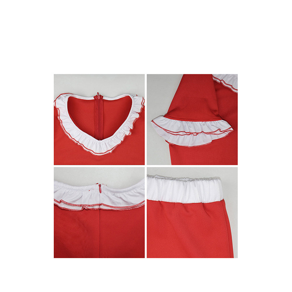 Sally rot Kostüm The Nightmare Before Christmas Sally Outfits