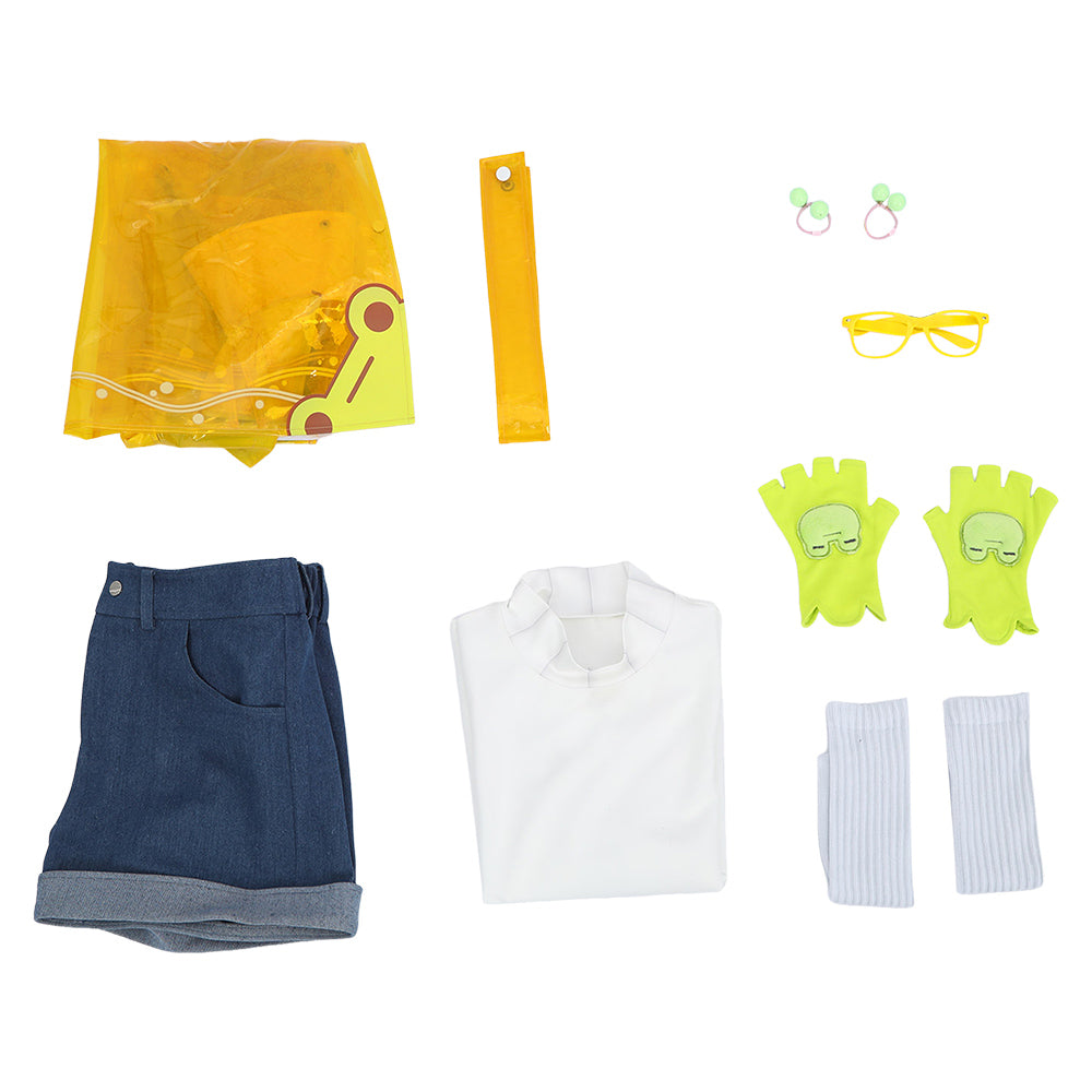 Overwatch OW Mei/Meiling Zhou Rainy Day Kostüm Cosplay Outfits