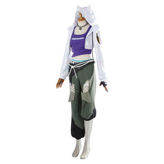 Ashe FEARLESS Kostüm Set Overwatch Cosplay Outfits