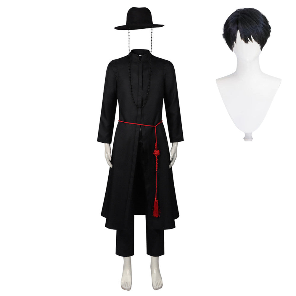 Kpop Demon Hunters Boys Group Saja Boys Cosplay Kostüm Set