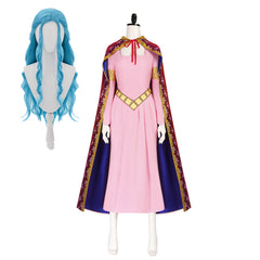 One Piece Nefeltari Vivi/Miss Wednesday Kostüm Cosplay Halloween Karneval Outfits