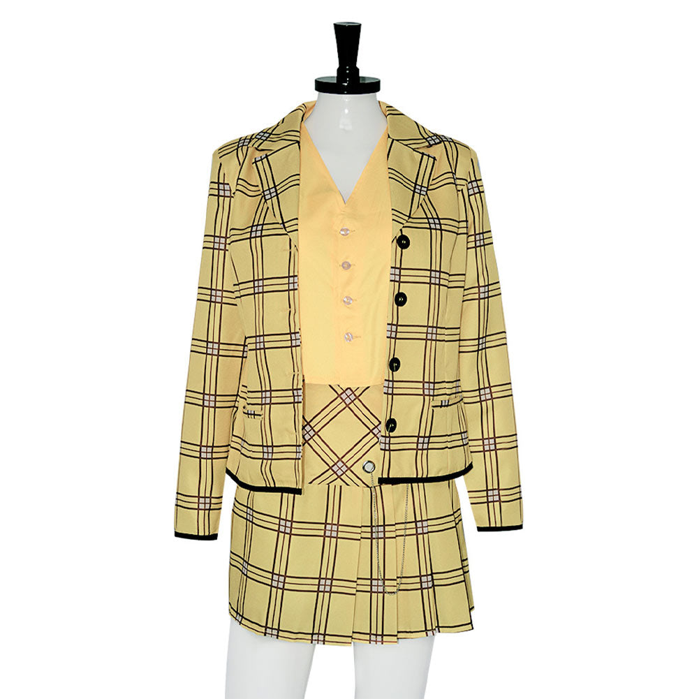 Cher Horowitz Anzug Kostüm Set Clueless Cher Cosplay Outfits