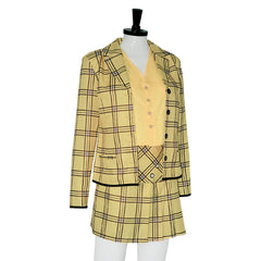 Cher Horowitz Anzug Kostüm Set Clueless Cher Cosplay Outfits